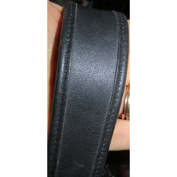 COACH Legacy Black Leather Drawstring Bucket Bag 90s Y2K - Picture 4 of 9